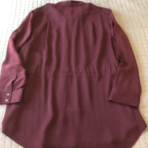 🍷 Gorgeous Chico’s Black Label Sheer Utility Jacket - Picture 6 of 9